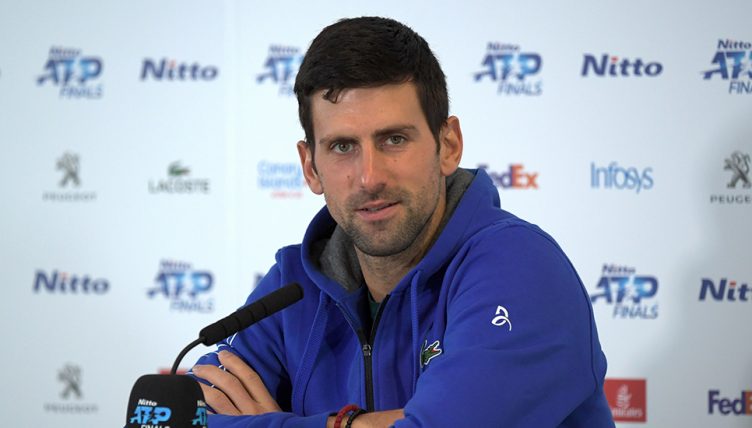 Conférence de presse de Novak Djokovic