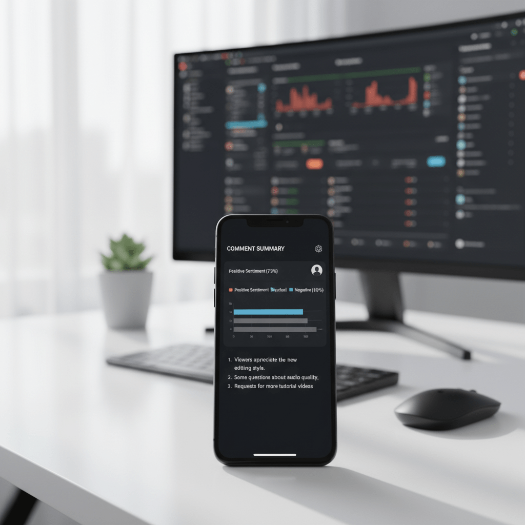 youtube studio lancera bientôt un outil innovant pour résumer automatiquement les commentaires de vos vidéos, facilitant ainsi la gestion et l'analyse de votre audience.